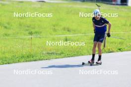 18.07.2024, Lenzerheide, Switzerland (SUI): Campbell Wright (NZL) - Biathlon summer training, Lenzerheide (SUI). www.nordicfocus.com. © Manzoni/NordicFocus. Every downloaded picture is fee-liable.