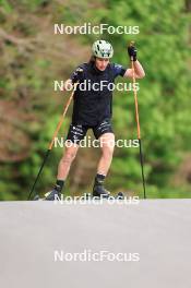 12.06.2024, Premanon, France (FRA): Justine Braisaz-Bouchet (FRA) - Biathlon summer training, Premanon (FRA). www.nordicfocus.com. © Manzoni/NordicFocus. Every downloaded picture is fee-liable.