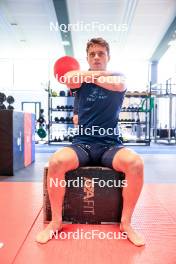 02.07.2024, Premanon, France (FRA): Oscar Lombardot (FRA) - Biathlon summer training, Premanon (FRA). www.nordicfocus.com. © Manzoni/NordicFocus. Every downloaded picture is fee-liable.