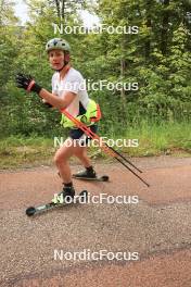 11.06.2024, Premanon, France (FRA): Justine Braisaz-Bouchet (FRA) - Biathlon summer training, Premanon (FRA). www.nordicfocus.com. © Manzoni/NordicFocus. Every downloaded picture is fee-liable.