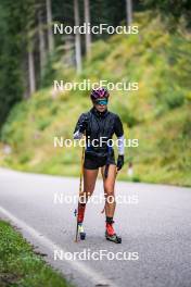 30.09.2024, Lavaze, Italy (ITA): Astrid Plosch (ITA) - Biathlon summer training, Lavaze (ITA). www.nordicfocus.com. © Barbieri/NordicFocus. Every downloaded picture is fee-liable.