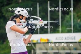 17.07.2024, Martell, Italy (ITA): Rebecca Passler (ITA) - Biathlon summer training, Martell (ITA). www.nordicfocus.com. © Barbieri/NordicFocus. Every downloaded picture is fee-liable.