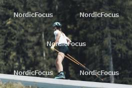 19.05.2024, Forni Avoltri, Italy (ITA): Lisa Vittozzi (ITA) - Biathlon summer training, Forni Avoltri (ITA). www.nordicfocus.com. © Del Fabbro/NordicFocus. Every downloaded picture is fee-liable.