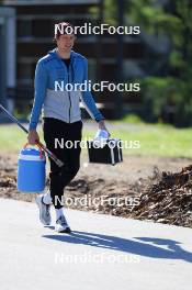 20.05.2024, Lenzerheide, Switzerland (SUI): Kein Einaste (EST), coach Team Switzerland - Biathlon summer training, Lenzerheide (SUI). www.nordicfocus.com. © Manzoni/NordicFocus. Every downloaded picture is fee-liable.