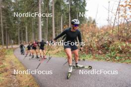 13.10.2024, Ramsau am Dachstein, Austria (AUT): Lena Haecki-Gross (SUI) - Biathlon summer training, Ramsau am Dachstein (AUT). www.nordicfocus.com. © Manzoni/NordicFocus. Every downloaded picture is fee-liable.