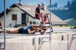 06.08.2024, Lavaze, Italy (ITA): Tamara Steiner (AUT) - Biathlon summer training, Lavaze (ITA). www.nordicfocus.com. © Barbieri/NordicFocus. Every downloaded picture is fee-liable.