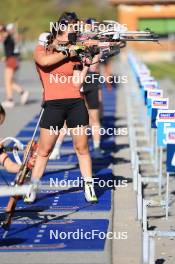 06.08.2024, Lenzerheide, Switzerland (SUI): Lena Haecki-Gross (SUI) - Biathlon summer training, Lenzerheide (SUI). www.nordicfocus.com. © Manzoni/NordicFocus. Every downloaded picture is fee-liable.