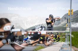 19.06.2024, Lavaze, Italy (ITA): Elia Zeni (ITA) - Biathlon summer training, Lavaze (ITA). www.nordicfocus.com. © Vanzetta/NordicFocus. Every downloaded picture is fee-liable.