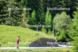 27.06.2024, Juf, Switzerland (SUI): Joscha Burkhalter (SUI) - Biathlon summer training, Juf (SUI). www.nordicfocus.com. © Manzoni/NordicFocus. Every downloaded picture is fee-liable.