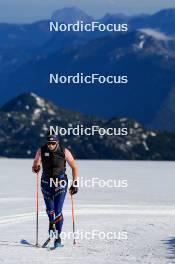 14.10.2024, Ramsau am Dachstein, Austria (AUT): Julia Simon (FRA) - Biathlon summer training, Dachsteinglacier, Ramsau am Dachstein (AUT). www.nordicfocus.com. © Manzoni/NordicFocus. Every downloaded picture is fee-liable.