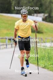 05.09.2024, Lenzerheide, Switzerland (SUI): Anton Dudchenko (UKR) - Biathlon summer training, Lenzerheide (SUI). www.nordicfocus.com. © Manzoni/NordicFocus. Every downloaded picture is fee-liable.