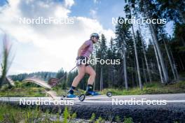 06.08.2024, Lavaze, Italy (ITA): Lisa Osl (AUT) - Biathlon summer training, Lavaze (ITA). www.nordicfocus.com. © Barbieri/NordicFocus. Every downloaded picture is fee-liable.