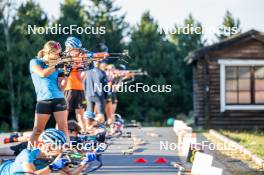 02.09.2024, Font-Romeu, France (FRA): Anna Magnusson (SWE) - Biathlon summer training, Font-Romeu (FRA). www.nordicfocus.com. © Authamayou/NordicFocus. Every downloaded picture is fee-liable.