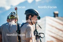 27.06.2024, Lavaze, Italy (ITA): Sturla Holm Laegreid (NOR) - Biathlon summer training, Lavaze (ITA). www.nordicfocus.com. © Barbieri/NordicFocus. Every downloaded picture is fee-liable.