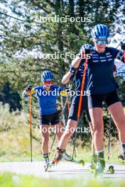 05.09.2024, Font-Romeu, France (FRA): Anna Magnusson (SWE) - Biathlon summer training, Font-Romeu (FRA). www.nordicfocus.com. © Authamayou/NordicFocus. Every downloaded picture is fee-liable.