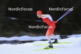 07.11.2024, Davos, Switzerland (SUI): Joscha Burkhalter (SUI) - Biathlon training, snowfarming track, Davos (SUI). www.nordicfocus.com. © Manzoni/NordicFocus. Every downloaded picture is fee-liable.