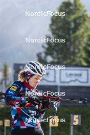 21.10.2024, Lavaze, Italy (ITA): Karoline Offigstad Knotten (NOR) - Biathlon summer training, Lavaze (ITA). www.nordicfocus.com. © Vanzetta/NordicFocus. Every downloaded picture is fee-liable.