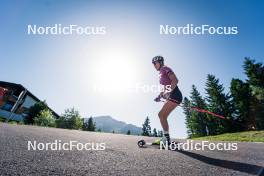 31.07.2024, Lavaze, Italy (ITA): Anna Andexer (AUT) - Biathlon summer training, Lavaze (ITA). www.nordicfocus.com. © Barbieri/NordicFocus. Every downloaded picture is fee-liable.