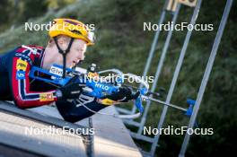 22.10.2024, Lavaze, Italy (ITA): Johannes Thingnes Boe (NOR) - Biathlon summer training, Lavaze (ITA). www.nordicfocus.com. © Vanzetta/NordicFocus. Every downloaded picture is fee-liable.