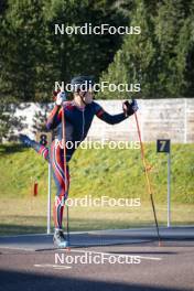 22.10.2024, Lavaze, Italy (ITA): Vetle Sjaastad Christiansen (NOR) - Biathlon summer training, Lavaze (ITA). www.nordicfocus.com. © Vanzetta/NordicFocus. Every downloaded picture is fee-liable.