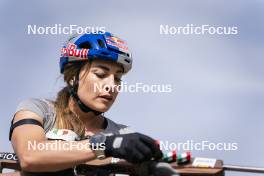 19.06.2024, Lavaze, Italy (ITA): Dorothea Wierer (ITA) - Biathlon summer training, Lavaze (ITA). www.nordicfocus.com. © Vanzetta/NordicFocus. Every downloaded picture is fee-liable.