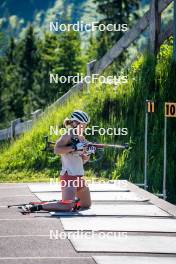 27.06.2024, Lavaze, Italy (ITA): Karoline Offigstad  Knotten (NOR) - Biathlon summer training, Lavaze (ITA). www.nordicfocus.com. © Barbieri/NordicFocus. Every downloaded picture is fee-liable.