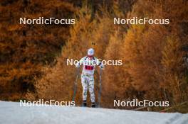 07.11.2024, Bessans, France (FRA): Antonin Guigonnat (FRA) - Biathlon summer training, Bessans (FRA). www.nordicfocus.com. © Authamayou/NordicFocus. Every downloaded picture is fee-liable.