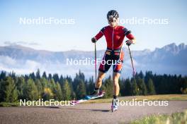 22.10.2024, Lavaze, Italy (ITA): Juni Arnekleiv (NOR) - Biathlon summer training, Lavaze (ITA). www.nordicfocus.com. © Vanzetta/NordicFocus. Every downloaded picture is fee-liable.