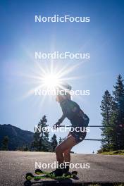 29.09.2024, Lavaze, Italy (ITA): Hannah Auchentaller (ITA) - Biathlon summer training, Lavaze (ITA). www.nordicfocus.com. © Barbieri/NordicFocus. Every downloaded picture is fee-liable.