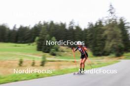 04.09.2024, Lenzerheide, Switzerland (SUI): Karoline Offigstad Knotten (NOR) - Biathlon summer training, Lenzerheide (SUI). www.nordicfocus.com. © Manzoni/NordicFocus. Every downloaded picture is fee-liable.