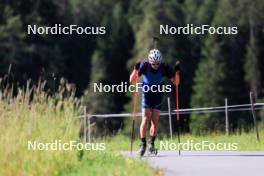 15.07.2024, Lenzerheide, Switzerland (SUI): Bjorn Westervelt (USA) - Biathlon summer training, Lenzerheide (SUI). www.nordicfocus.com. © Manzoni/NordicFocus. Every downloaded picture is fee-liable.