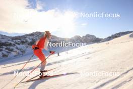 14.10.2024, Ramsau am Dachstein, Austria (AUT): Lea Meier (SUI) - Biathlon summer training, Dachsteinglacier, Ramsau am Dachstein (AUT). www.nordicfocus.com. © Manzoni/NordicFocus. Every downloaded picture is fee-liable.