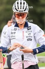 05.09.2024, Lenzerheide, Switzerland (SUI): Karoline Offigstad Knotten (NOR) - Biathlon summer training, Lenzerheide (SUI). www.nordicfocus.com. © Manzoni/NordicFocus. Every downloaded picture is fee-liable.