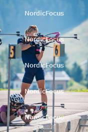 31.07.2024, Lavaze, Italy (ITA): Anna Gandler (AUT) - Biathlon summer training, Lavaze (ITA). www.nordicfocus.com. © Barbieri/NordicFocus. Every downloaded picture is fee-liable.