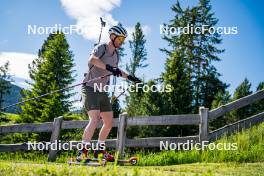 27.06.2024, Lavaze, Italy (ITA): Sivert Guttorm Bakken (NOR) - Biathlon summer training, Lavaze (ITA). www.nordicfocus.com. © Barbieri/NordicFocus. Every downloaded picture is fee-liable.