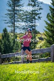 06.08.2024, Lavaze, Italy (ITA): Anna Gandler (AUT) - Biathlon summer training, Lavaze (ITA). www.nordicfocus.com. © Barbieri/NordicFocus. Every downloaded picture is fee-liable.