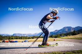 29.09.2024, Lavaze, Italy (ITA): Michela Carrara (ITA) - Biathlon summer training, Lavaze (ITA). www.nordicfocus.com. © Barbieri/NordicFocus. Every downloaded picture is fee-liable.