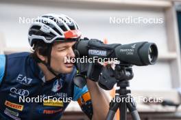 27.08.2024, Martell, Italy (ITA): Giacomel Tommaso (ITA) - Biathlon summer training, Martell (ITA). www.nordicfocus.com. © Vanzetta/NordicFocus. Every downloaded picture is fee-liable.