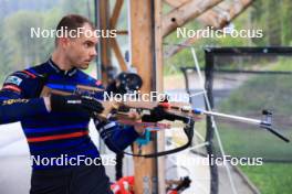 03.07.2024, Premanon, France (FRA): Emilien Jacquelin (FRA) - Biathlon summer training, Premanon (FRA). www.nordicfocus.com. © Manzoni/NordicFocus. Every downloaded picture is fee-liable.