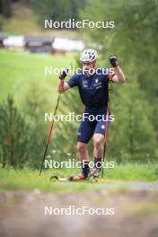 26.08.2024, Martell, Italy (ITA): Didier Bionaz (ITA) - Biathlon summer training, Martell (ITA). www.nordicfocus.com. © Vanzetta/NordicFocus. Every downloaded picture is fee-liable.