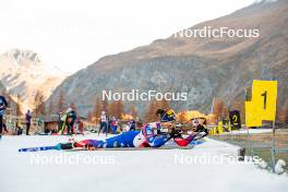 09.11.2024, Bessans, France (FRA): Julia Simon (FRA) - Biathlon summer training, Bessans (FRA). www.nordicfocus.com. © Authamayou/NordicFocus. Every downloaded picture is fee-liable.