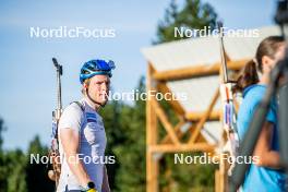 02.09.2024, Font-Romeu, France (FRA): Sebastian Samuelsson (SWE) - Biathlon summer training, Font-Romeu (FRA). www.nordicfocus.com. © Authamayou/NordicFocus. Every downloaded picture is fee-liable.