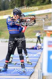 15.09.2024, Lenzerheide, Switzerland (SUI): Sophie Chauveau (FRA) - Sommer Nordic Event 2024, Sommer Biathlon Cup, Lenzerheide (SUI). www.nordicfocus.com. © Manzoni/NordicFocus. Every downloaded picture is fee-liable.