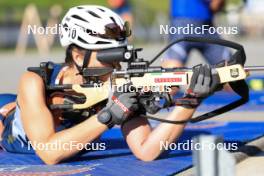 15.07.2024, Lenzerheide, Switzerland (SUI): Deedra Irwin (USA) - Biathlon summer training, Lenzerheide (SUI). www.nordicfocus.com. © Manzoni/NordicFocus. Every downloaded picture is fee-liable.