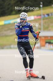 16.09.2024, Lenzerheide, Switzerland (SUI): Emilien Jacquelin (FRA) - Biathlon summer training, Lenzerheide (SUI). www.nordicfocus.com. © Manzoni/NordicFocus. Every downloaded picture is fee-liable.