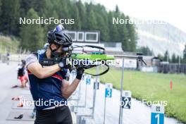 27.08.2024, Martell, Italy (ITA): Braunhofer Patrick (ITA) - Biathlon summer training, Martell (ITA). www.nordicfocus.com. © Vanzetta/NordicFocus. Every downloaded picture is fee-liable.