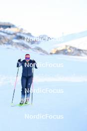 14.10.2024, Ramsau am Dachstein, Austria (AUT): Lena Haecki-Gross (SUI) - Biathlon summer training, Dachsteinglacier, Ramsau am Dachstein (AUT). www.nordicfocus.com. © Manzoni/NordicFocus. Every downloaded picture is fee-liable.