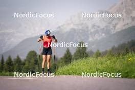 19.06.2024, Lavaze, Italy (ITA): Dorothea Wierer (ITA) - Biathlon summer training, Lavaze (ITA). www.nordicfocus.com. © Vanzetta/NordicFocus. Every downloaded picture is fee-liable.