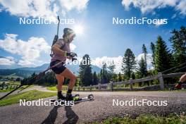 06.08.2024, Lavaze, Italy (ITA): Dunja Zdouc (AUT) - Biathlon summer training, Lavaze (ITA). www.nordicfocus.com. © Barbieri/NordicFocus. Every downloaded picture is fee-liable.