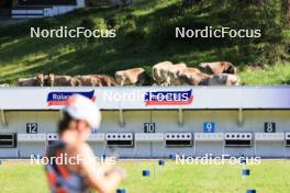 15.07.2024, Lenzerheide, Switzerland (SUI): Deedra Irwin (USA) - Biathlon summer training, Lenzerheide (SUI). www.nordicfocus.com. © Manzoni/NordicFocus. Every downloaded picture is fee-liable.